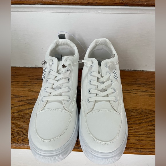 Madden Girl white sneakers women’s size 8 - Picture 7 of 7